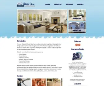 Whistleclean.com(Long Island Cleaning Service) Screenshot