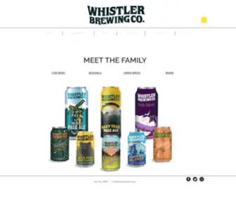 Whistlerbeer.com(Whistlerbeer) Screenshot