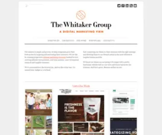Whitakergroup.net(A Web Design) Screenshot