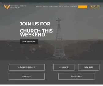 Whitbychristian.com(Whitby Christian Assembly) Screenshot