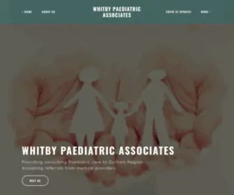 Whitbypeds.ca(Whitby Paediatric Associates) Screenshot