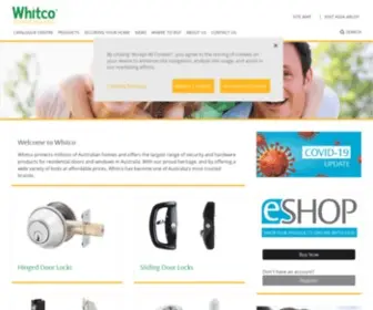 Whitco.com.au(Locking) Screenshot