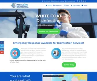 White-Coat.org(White Coat Disinfecting) Screenshot