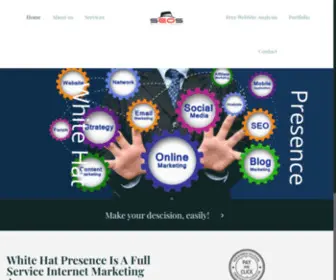 White-Hat-Presence.com(SEOs White Hat Presence) Screenshot