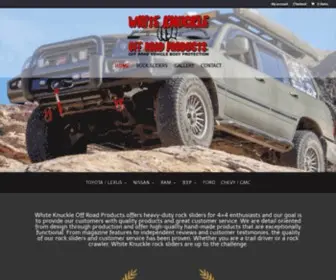 White-Knuckleoffroad.com(White Knuckle Off Road Products offers heavy) Screenshot