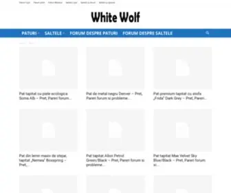 White-Wolf.ro(Recenzii sincere la paturi si saltele) Screenshot