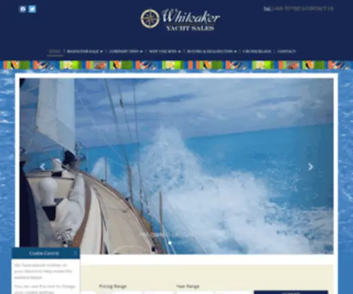 Whiteakeryachtsales.com(Whiteaker Yacht Sales) Screenshot