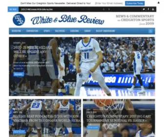 Whiteandbluereview.com(White & Blue Review) Screenshot