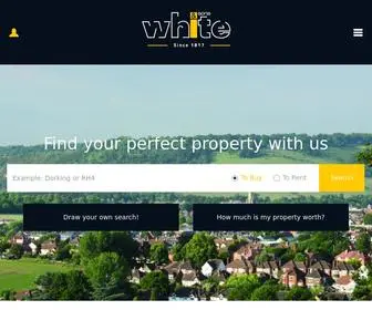 Whiteandsons.co.uk(White and Sons Estate Agents in Dorking) Screenshot