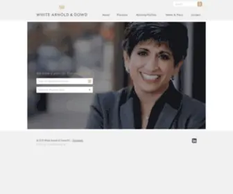 Whitearnolddowd.com(White Arnold & Dowd P.C) Screenshot