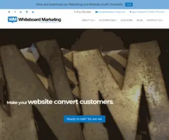 Whiteboard-MKTG.com(The marketing landscape for small business) Screenshot