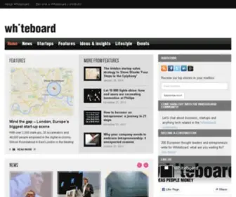 Whiteboardmag.com(European startups) Screenshot
