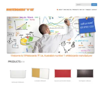 Whiteboardsrus.com.au(Whiteboards R Us) Screenshot