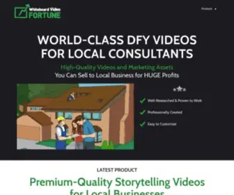 Whiteboardvideofortune.com(Whiteboard Video Fortune) Screenshot