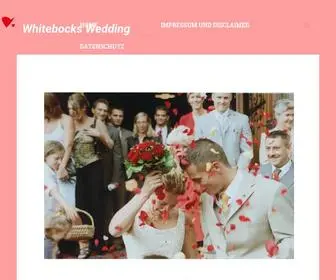 Whitebocks.de(Whitebocks Wedding) Screenshot