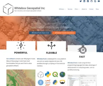 Whiteboxgeo.com(Whitebox Geospatial Inc) Screenshot