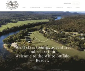 Whitebuffaloresort.com(White River Resort) Screenshot