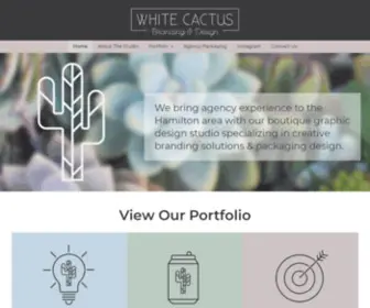 Whitecactus.ca(White Cactus) Screenshot