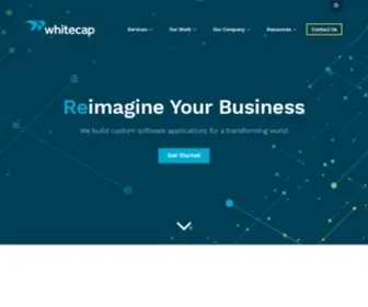 Whitecapcanada.com(Custom Software Development Company in Toronto) Screenshot