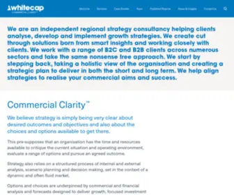 Whitecapconsulting.co.uk(Strategy & Commercial Consultancy Whitecap Consulting) Screenshot