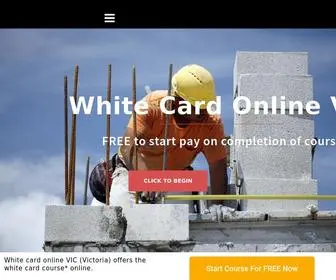 Whitecardonline-Vic.com.au(Whitecardonline Vic) Screenshot