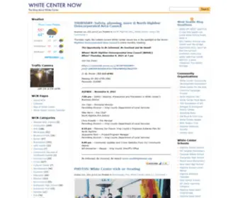 Whitecenternow.com(White Center Now) Screenshot