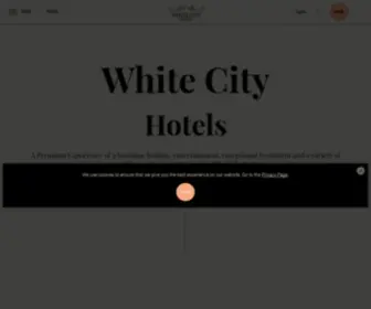 Whitecityhotels.com(White City Hotels) Screenshot