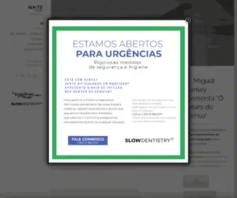 Whiteclinic.pt(Clínica Dentária em Lisboa) Screenshot