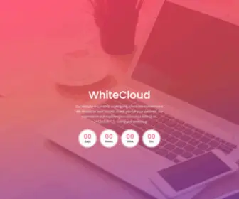 Whitecloud.tn(استضافة وايت كلاود) Screenshot