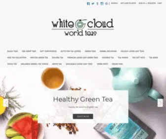 WhitecloudWorldteas.com(Organic Loose Leaf Tea Company) Screenshot