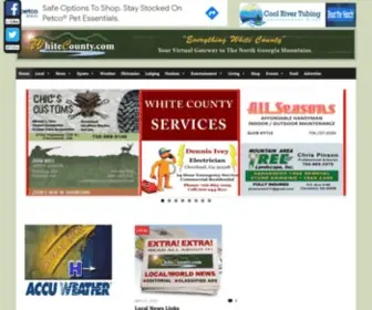 Whitecounty.com(White County GA) Screenshot