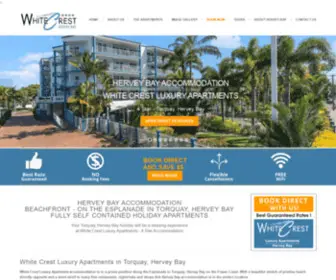 Whitecrest.net(Hervey Bay Accommodation) Screenshot