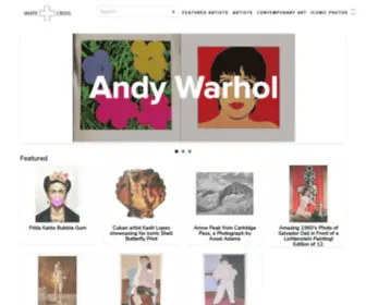 Whitecrossart.com(WhiteCross Art) Screenshot