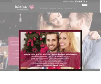 Whitedate.net(Online White Dating Platform) Screenshot