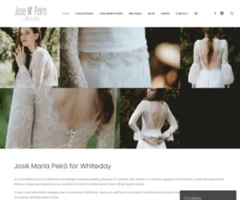 Whiteday.es(Diseñador de vestidos de novia exclusivos) Screenshot