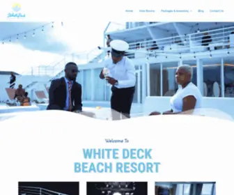 Whitedeckbeachresort.com(Experience Luxury & Glamour) Screenshot