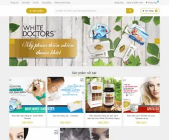 Whitedoctors.com(Mỹ Phẩm White Doctors) Screenshot