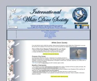 Whitedoveceremony.com(White Doves For Sale) Screenshot