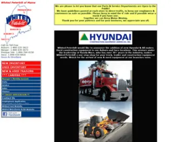 Whitedtruck.com(Whited Truck Center) Screenshot