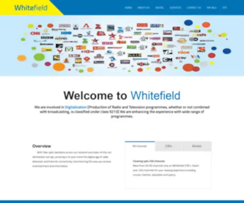Whitefield.net.in(Whitefield Communication) Screenshot