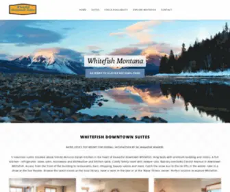 Whitefishdowntownsuites.com(Whitefish Vacation Rentals) Screenshot