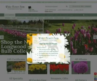 Whiteflowerfarm.com(White Flower Farm) Screenshot