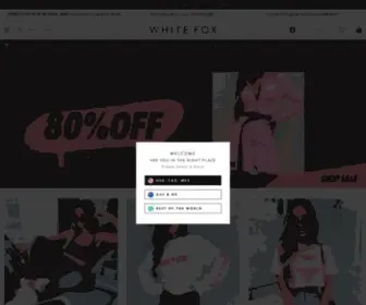 Whitefoxboutique.com.au(White Fox Boutique AU) Screenshot