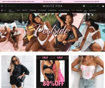 Whitefoxboutique.com(White Fox Boutique) Screenshot