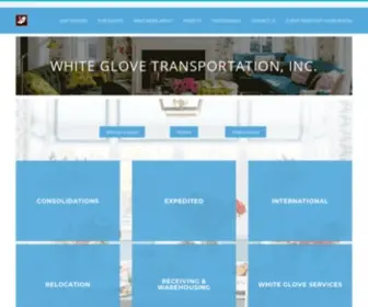 Whiteglovetransportation.com(White Glove Transportation) Screenshot