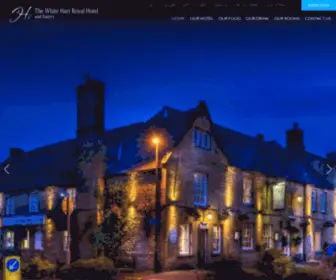 Whitehartroyal.co.uk(Our 17th century coaching inn) Screenshot