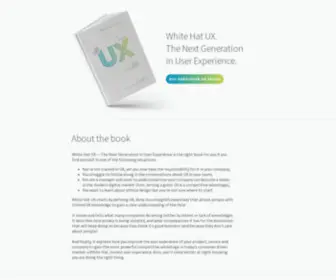 Whitehatux.com(White Hat UX) Screenshot