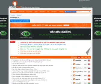 Whitehatvn.com(Vietnam Hacker News) Screenshot