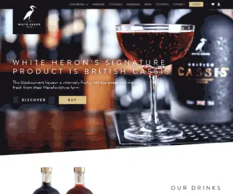 Whiteherondrinks.co.uk(White Heron Drinks) Screenshot