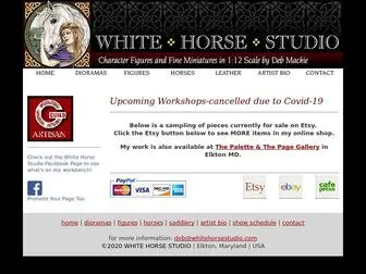 Whitehorsestudio.com(White Horse Studio) Screenshot